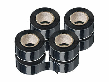 Schweiß Klebeband: AGT 8er-Set selbstverschweißende Abdichtbänder, je 3 Meter, schwarz 
