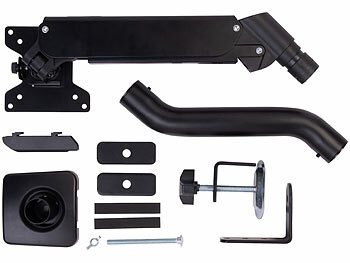 General Office Gasgefederter Monitor-Schwenkarm bis 81 cm/32", Pivot, VESA-kompatibel