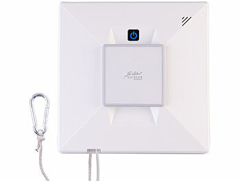 Fensterputzroboter mit Fernsteuerung über App und doppelseitiger Reinigung