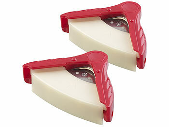 Stanzer: Your Design 2er-Set Eckenrunder für Papier, Grußkarten & Co., Radius 5 mm