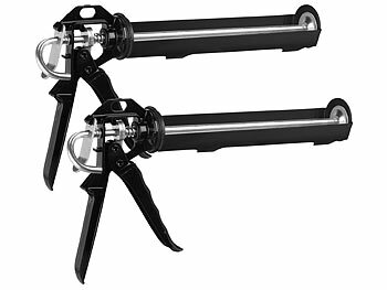 Kartuschenwerkzeug: AGT 2er-Set Kartuschenpressen, Drehrahmen, für Kartuschen bis 310ml & 23cm 