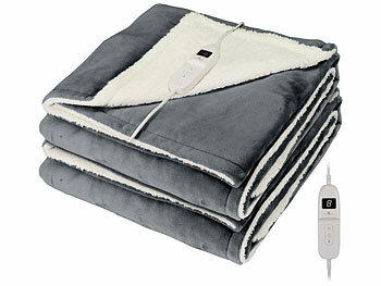 Elektrische Heizdecke: Wilson Gabor 2er-Set Heizdecken, 9 Heizstufen, Ausschalt-Timer, 180x130 cm 