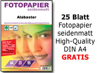 iColor Tintenpatrone für EPSON (schwarz) + Fotopapier GRATIS iColor