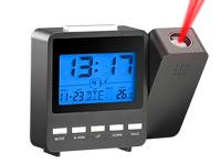 PEARL Funk-Projektionswecker mit Temperaturanzeige "DAC-662 beam" PEARL Projektionswecker