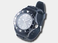 Crell Silikon Armbanduhr schwarz Crell 