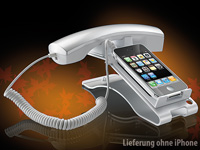 Callstel Desktop-Phone-Ständer mit Telefonhörer für iPhone Callstel Ständer (iPhone)