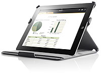Xcase Premium-Etui mit Stand- und Präsentationsfunktion für iPad 2/3/4 Xcase iPad-Schutzhüllen