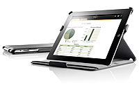 Xcase Premium-Etui mit Stand- und Präsentationsfunktion für iPad 2/3/4 Xcase iPad-Schutzhüllen