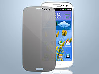 Somikon Displayschutzfolie für Samsung Galaxy S3, privacy Somikon