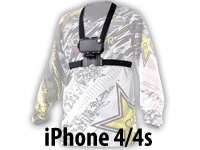Xcase Outdoor-Gehäuse mit Brustgurt für iPhone 4/4s Xcase Outdoor-Gehäuse für iPhones