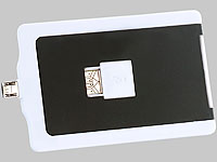 PEARL Micro-USB-Lade- und -Datenkabel im Scheckkartenformat PEARL Micro-USB-Kabel