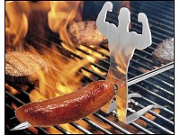 infactory Barbecue Fun-Grillspieß "Big Boy" infactory Grillspieße mit Abstreifern