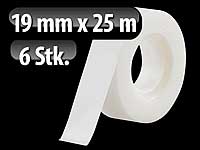 General Office Mattes Klebeband abreißbar 19mm x 25m 6er-Pack General Office