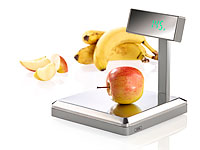TokioKitchenWare Digitale Präzisions-Küchenwaage bis 5 kg, neigbares Display, Edelstahl TokioKitchenWare Digitale Küchenwaagen