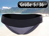 Speeron Bikini-Höschen, schwarz-grau, Größe S/36 Speeron Bikinis