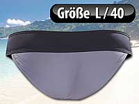 Speeron Bikini-Höschen, schwarz-grau, Größe L/40 Speeron