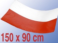 PEARL Länderflagge Polen 150 x 90 cm aus reißfestem Nylon PEARL
