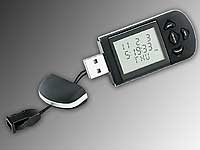 newgen medicals Aktivitätssensor mit 3D-Messung, USB & Software newgen medicals Fitness-Tracker mit 3D-Sensoren