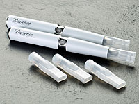 Duvence e-Zigarette deLuxe, 2er-Set mit 5 Leer-Depots, weiß (refurbished) Duvence e-Zigaretten