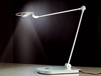 Lunartec Energiespar-Tischlampe "Ophelia" mit 3-Watt-HiPower-LED Lunartec