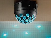 Lunartec Disco-Effektkugel "Fireball" für zu Hause Lunartec LED-Discokugeln