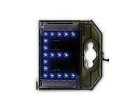 Lunartec LED-Letter E - blau Lunartec LED-Leuchtbuchstaben