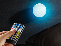 Lunartec Dimmbare LED-Effektkugel mit Fernbedienung (Versandrückläufer) Lunartec Deko-LED-Leuchtkugeln mit Fernbedienungen, dimmbar