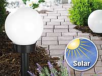 Lunartec Led Solar Kugellampe 4er Set Gross