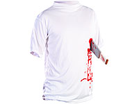 infactory Halloween T-Shirt "Machete in der Brust", Gr. XXL infactory Halloween T-Shirts
