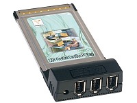c-enter CardBus IEEE-1394 Firewire-Controller 3-Port c-enter