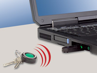 VisorTech USB-Funkschlüssel Wireless PC-Lock VisorTech