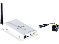 VisorTech Micro-Cam "Profi" m. Funkübertragung 2,4 GHz Color VisorTech Überwachungskameras (Funk)