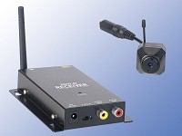 VisorTech Micro-Cam "Profi" m. Funk 2.4GHz Color (refurbished) VisorTech Überwachungskameras (Funk)