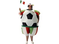 Playtastic Selbstaufblasendes Fan-Kostüm "Italien" Playtastic Selbstaufblasende Kostüme