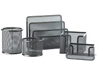 General Office Elegantes Schreibtisch-Set aus Metall, 8-teilig General Office