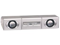 auvisio Design-Aluminium-Aktivlautsprecher "High Standard" auvisio