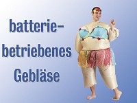 Playtastic Selbstaufblasendes Kostüm "Dschungelfrau" Playtastic