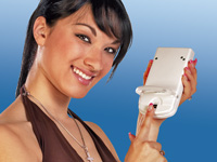 VisorTech Fingerprint 2,5" Festplattengehäuse VisorTech
