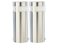 Britesta LED-Aussenleuchte aus Edelstahl "Rimini" 2er-Set Britesta