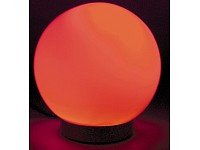 Lunartec Glas-Kugelleuchte mit LED-Farbwechsler Lunartec