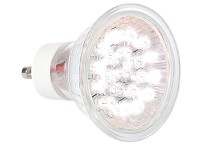 Lunartec LED-Strahler 230Volt GU10, 20 LEDs, kaltweiß 3er-Pack Lunartec LED-Spots GU10 (tageslichtweiß)