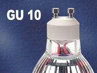 Lunartec LED-Strahler 230Volt GU10, 20 LEDs, kaltweiß 3er-Pack Lunartec LED-Spots GU10 (tageslichtweiß)