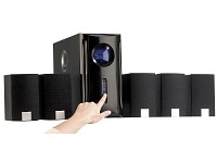 auvisio 5.1 Surround-Sound-System "Touchscreen Control" auvisio