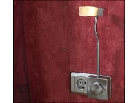 Britesta Steckdosen-Leuchte "Style" inkl.Osram G9(40W),dimmbar Britesta