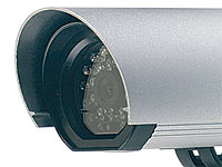 VisorTech IR-Outdoor-Überwachungskamera Color mit Ton, Alu-Gehäuse VisorTech Überwachungskameras (BNC-Kabel)
