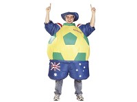 Playtastic Selbstaufblasendes Fan-Kostüm "Australien" Playtastic