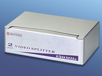 c-enter 2fach SVGA-Monitor-Splitter, 1 PC - 2 Monitore c-enter
