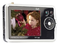 auvisio Portabler DVB-T & Multim.-Player, SD-Slot, 3,5"-TFT auvisio 