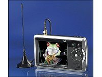 auvisio Portabler DVB-T & Multim.-Player, SD-Slot, 3,5"-TFT auvisio 