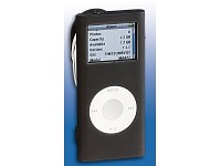 Xcase Silikon-Hülle für iPod Nano I + II mit Kabel-Manager schwarz Xcase iPod-Zubehör